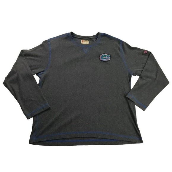 Izod Collegiate - UF Florida Gators Gray Long Sleeve Thermal Shirt - Size 2X - Picture 1 of 10